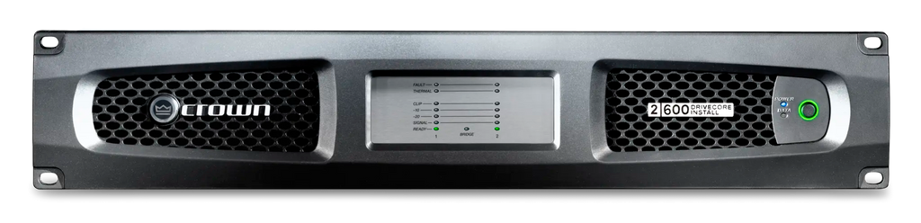 Crown DCi 2|600, Two-channel, 600W @ 4Ω Analog Power Amplifier; 70V/100V