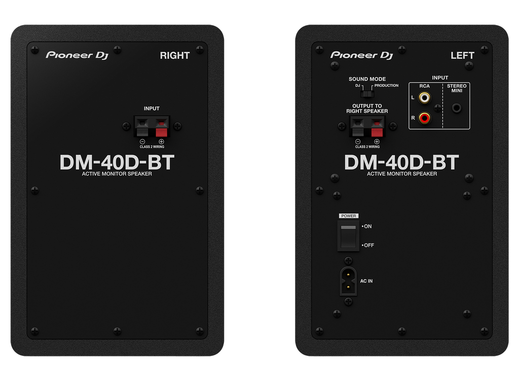 PIONEER DM-40D-BT (Black)