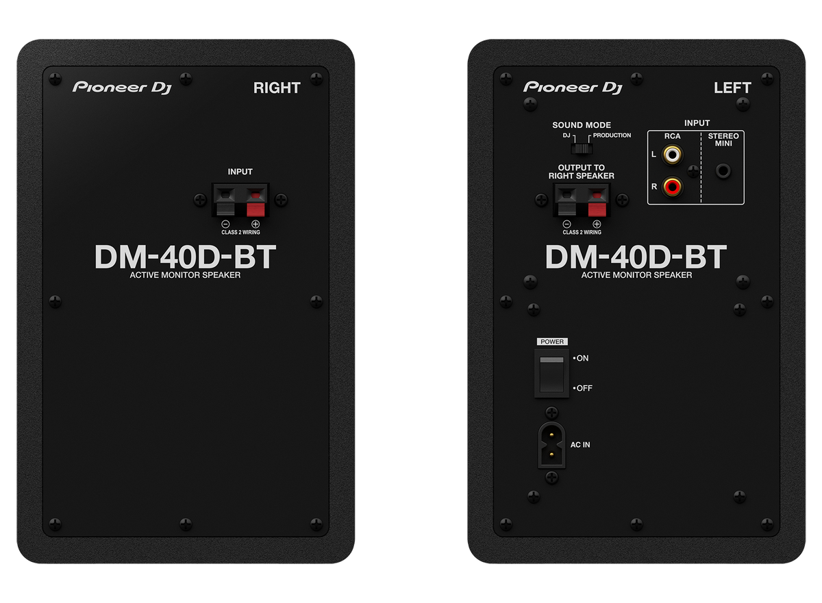 PIONEER DM-40D-BT (Black)
