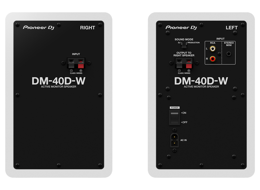 PIONEER DM-40D (White)