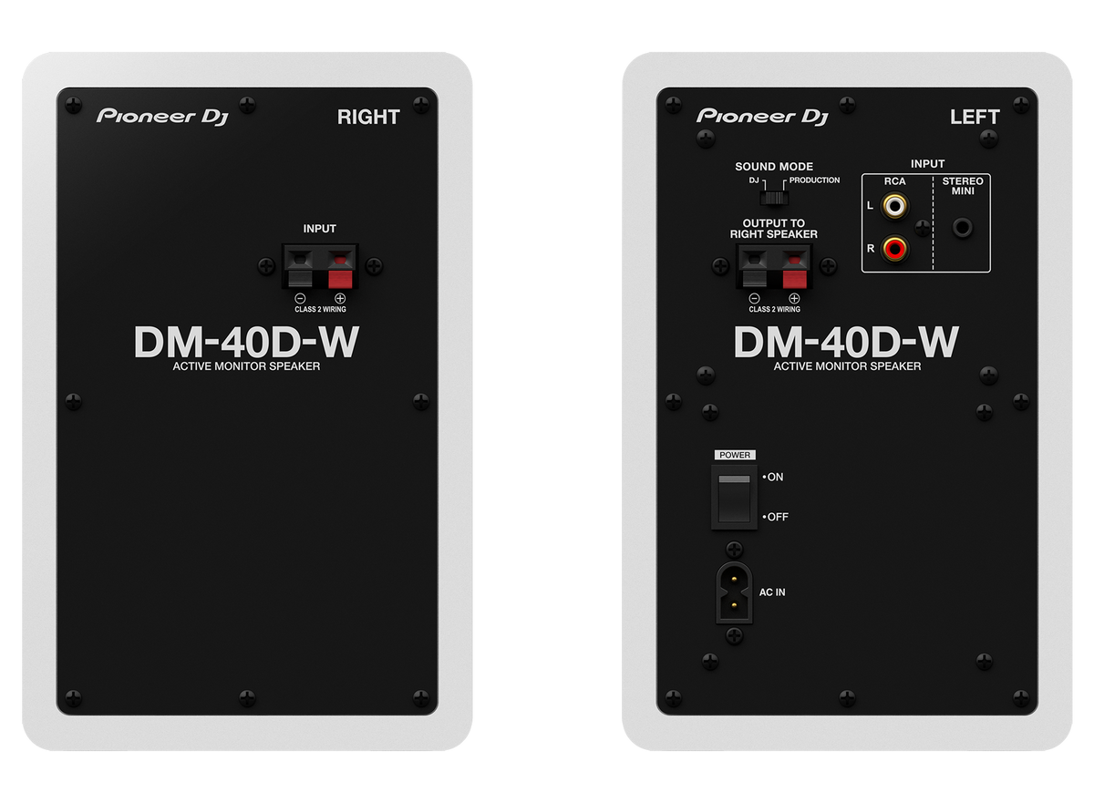 PIONEER DM-40D (White)