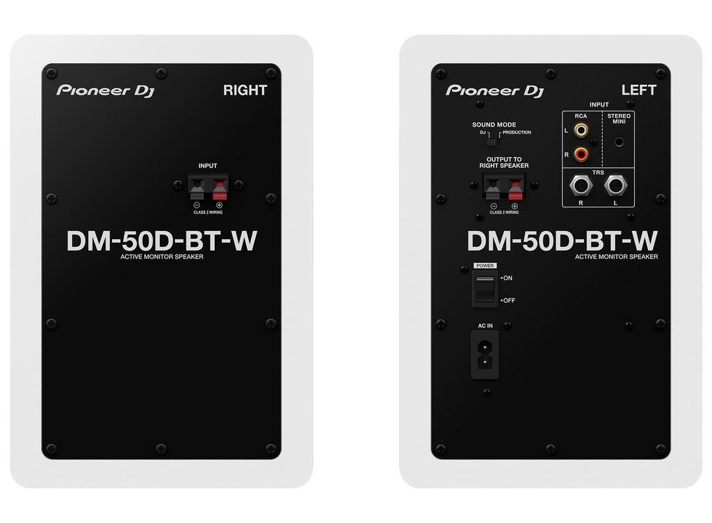 PIONEER DM-50D-BT (White)