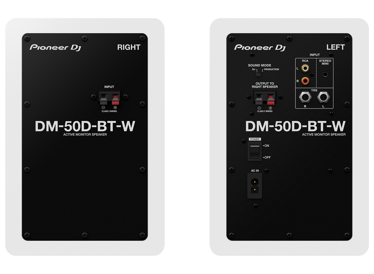 PIONEER DM-50D-BT (White)
