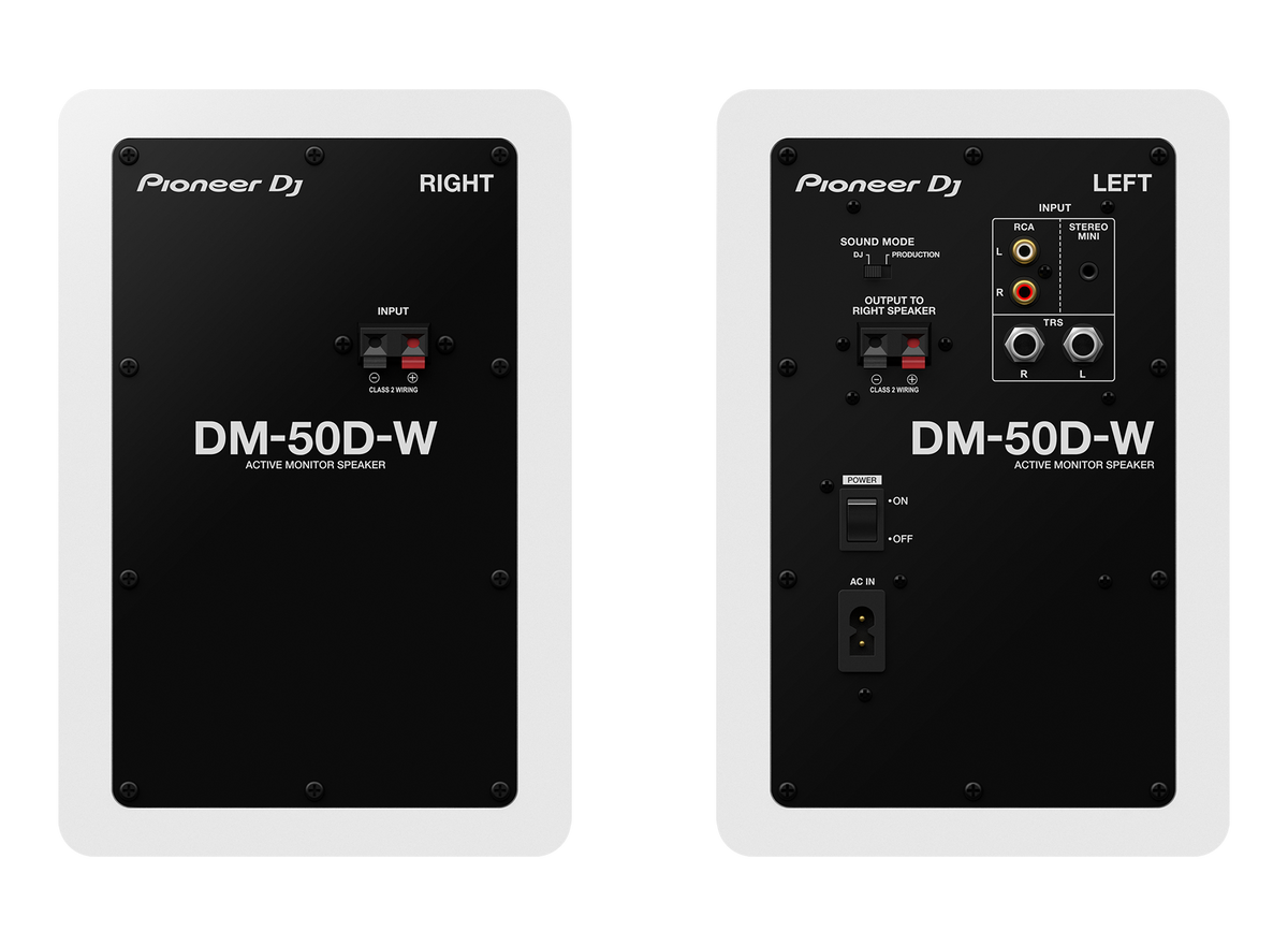 PIONEER DM-50D (White)