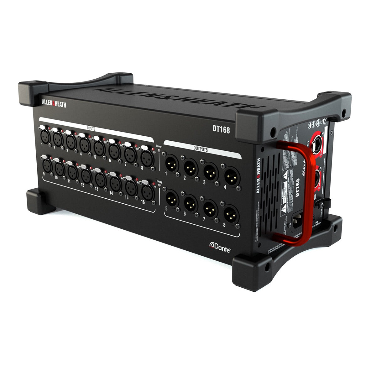 Allen & Heath DT168 16 XLR Input / 8 XLR Output Dante I/O Expander