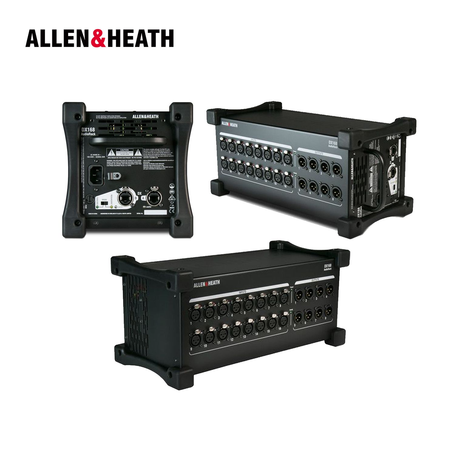 ALLEN & HEATH AUDIO RACK DX168