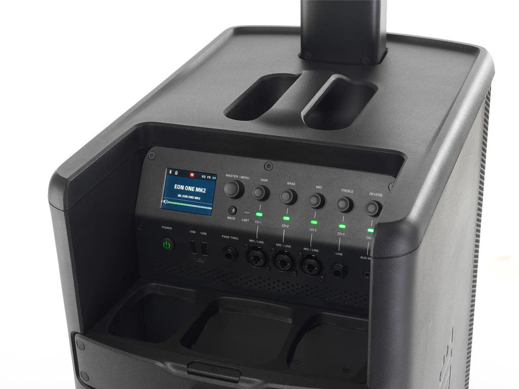 JBL EON One MK2, All-In-One Rechargeable Column PA with Built-In Mixer and DSP