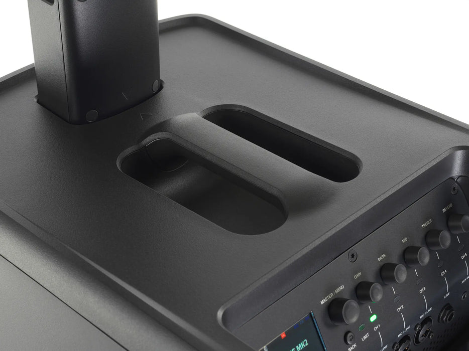 JBL EON One MK2, All-In-One Rechargeable Column PA with Built-In Mixer and DSP