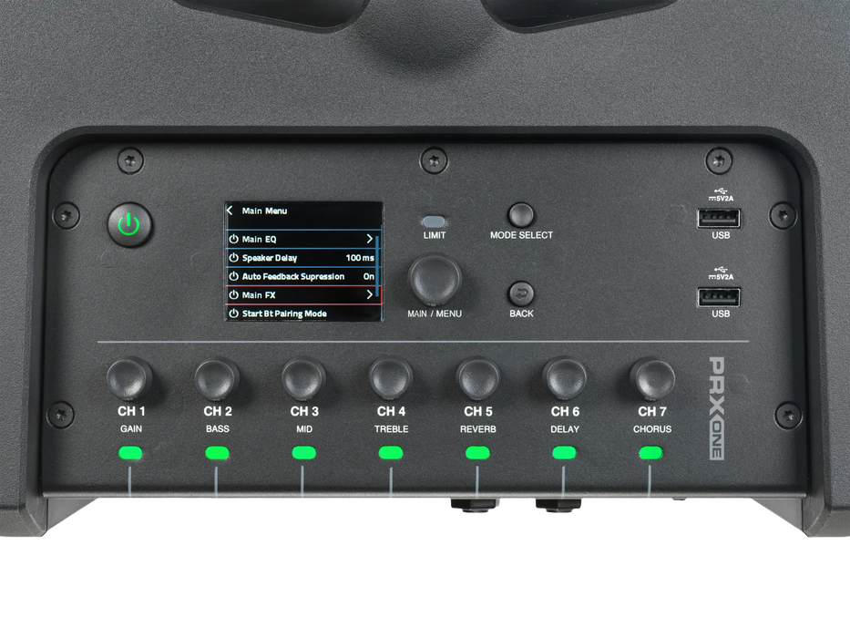 JBL PRX ONE, ALL-IN-ONE POWERED COLUMN PA WITH MIXER AND DSP