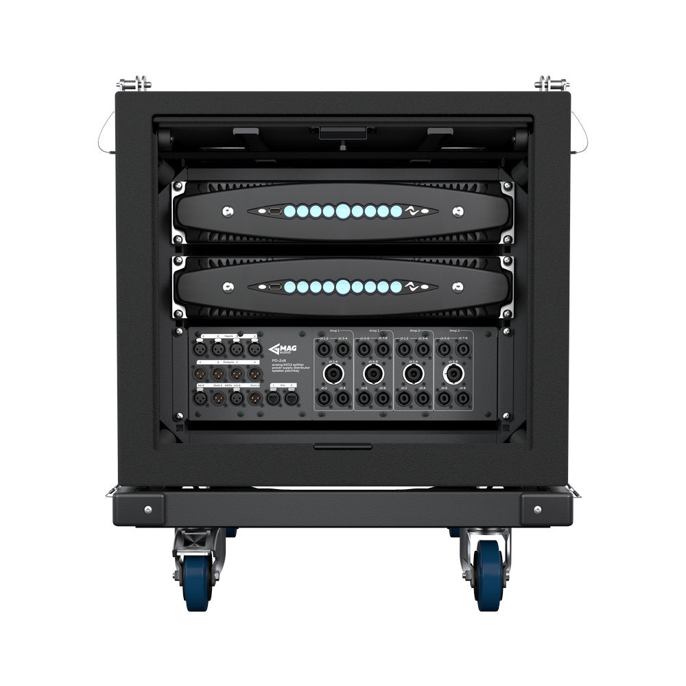Mag Audio WAR 2x8 Amplifier Rack