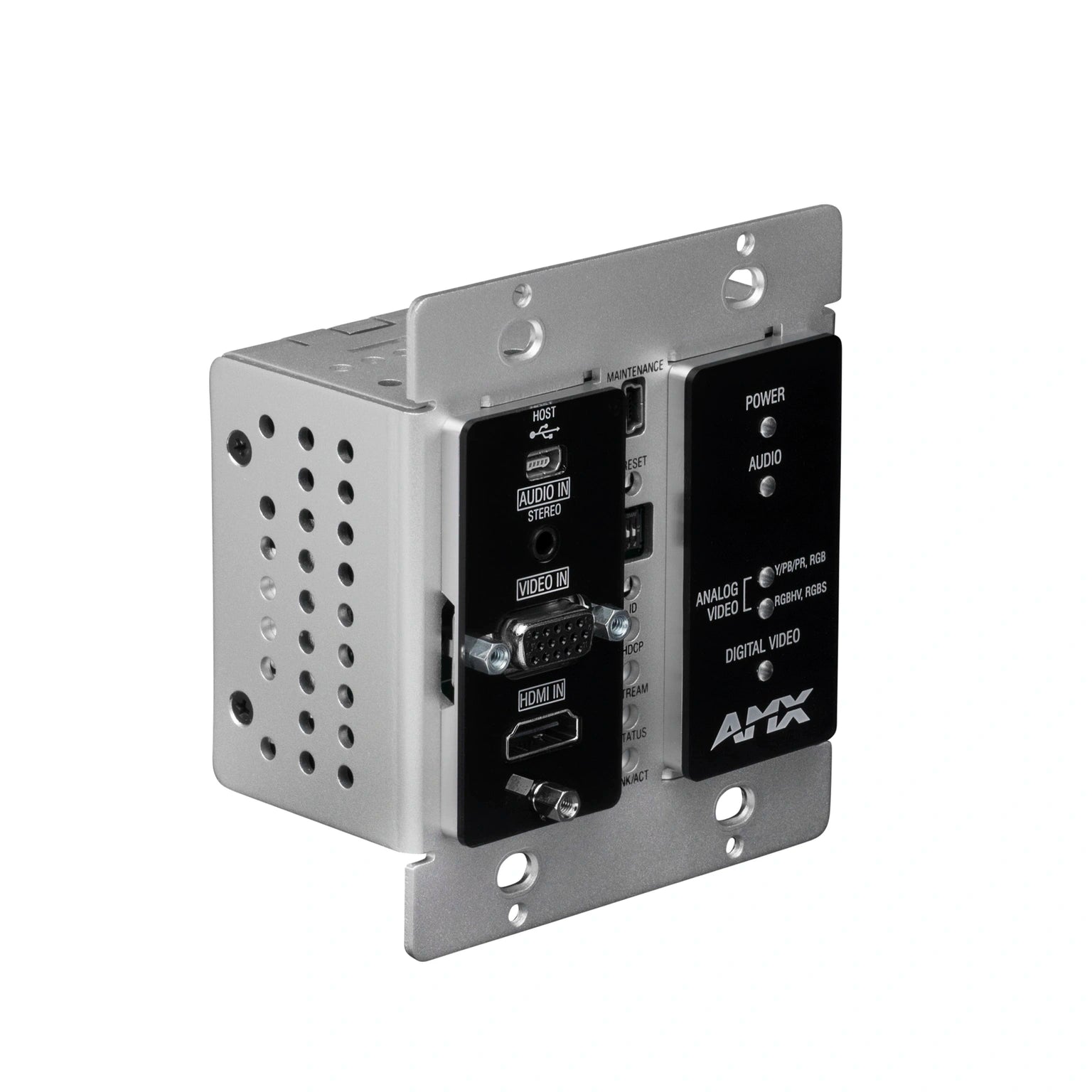 AMX NMX-ENC-N2315-WP Wallplate Encoder WH