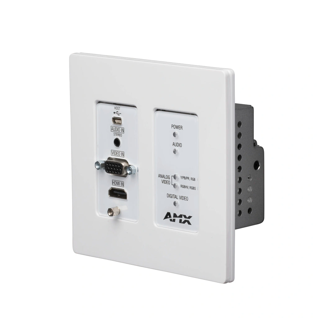 AMX NMX-ENC-N2315-WP Wallplate Encoder WH