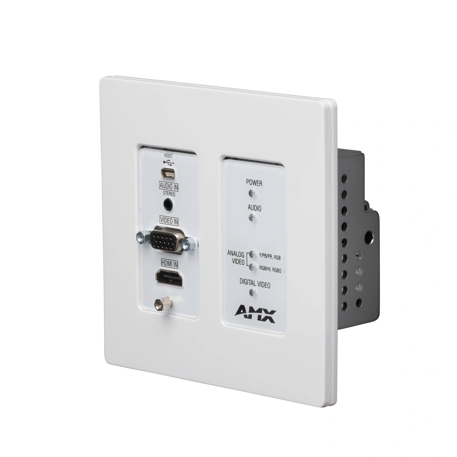 AMX NMX-ENC-N2315-WP Wallplate Encoder WH