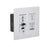 AMX NMX-ENC-N2315-WP Wallplate Encoder WH