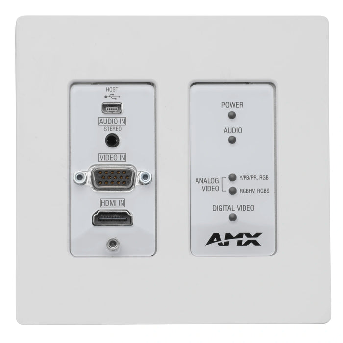 AMX NMX-ENC-N2315-WP Wallplate Encoder WH
