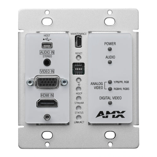 AMX NMX-ENC-N2315-WP Wallplate Encoder WH