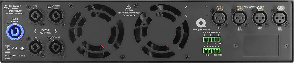 Quest QX41500 High Power Performance Amplifier