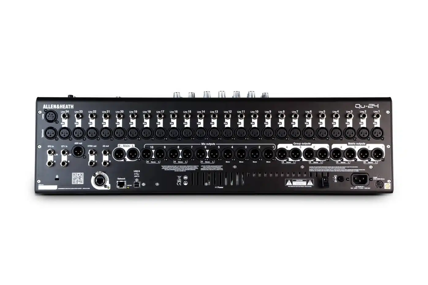Allen & Heath Qu-24 Compact 30in / 24out Digital Mixer
