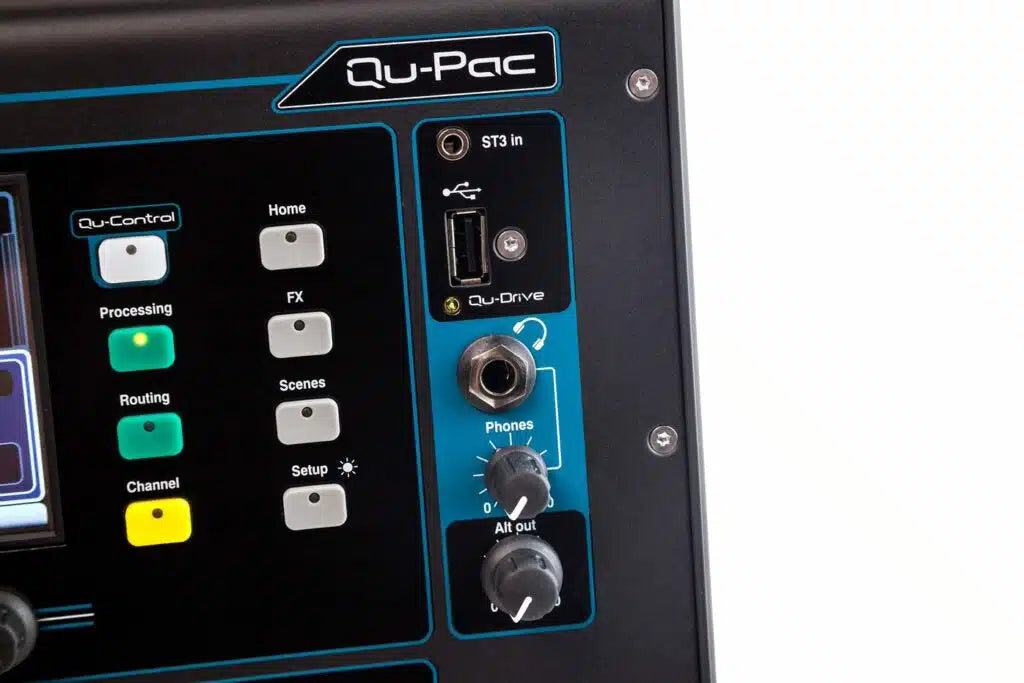 Allen & Heath  Qu-Pac Portable 22in / 12out Digital Mixer