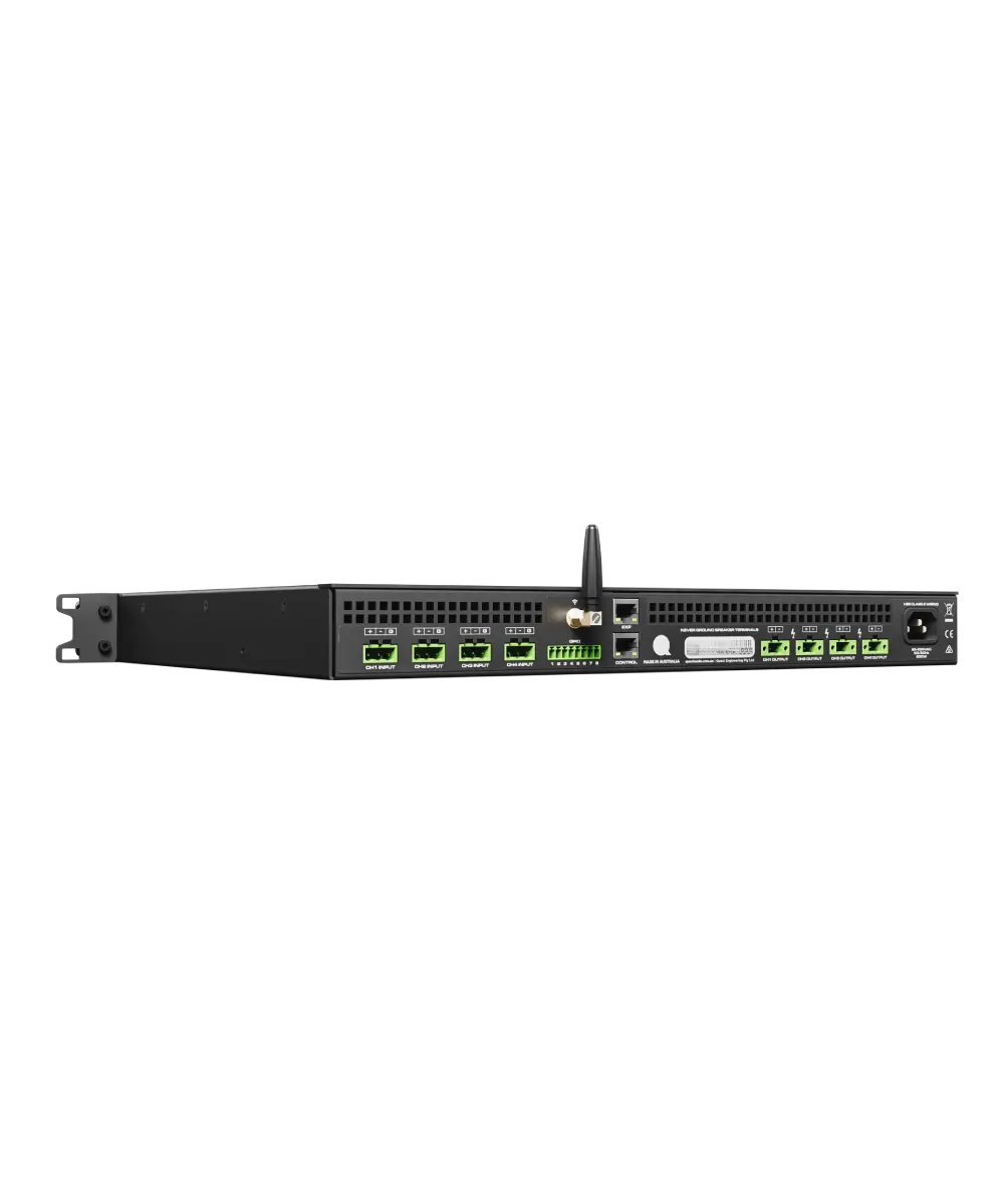 Quest QXD-1K  Power Amplifier with DSP and Network Capability