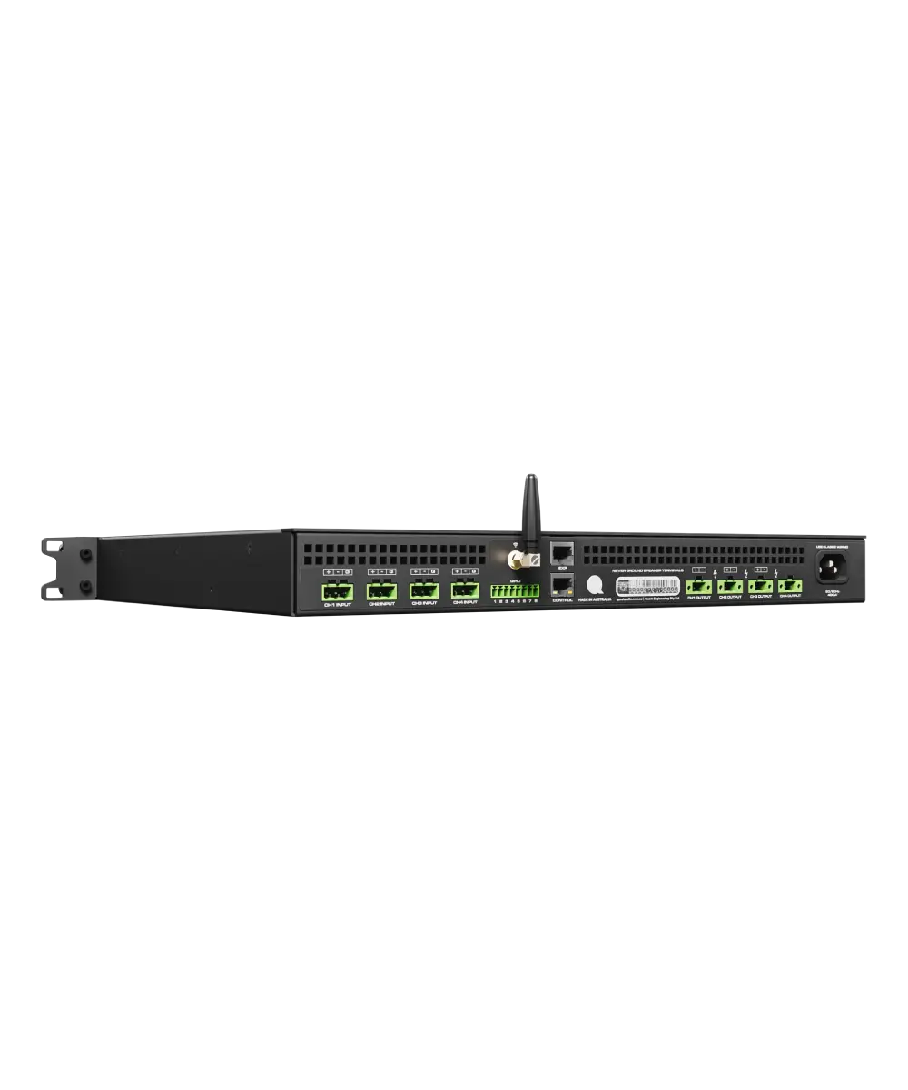 Quest QXD-2K  Power Amplifier with DSP and Network Capability