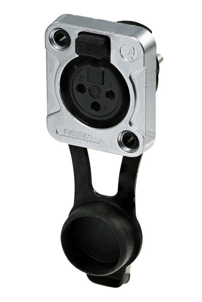 CABLE with RRX3F-Z SILVER WITH OPEN RUBBER SEALING CONNECTOR