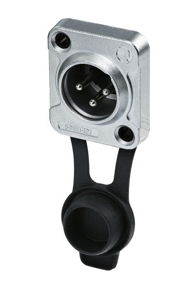 CABLE with RRX3M-Z SILVER WITH OPEN RUBBER SEALING CONNECTOR