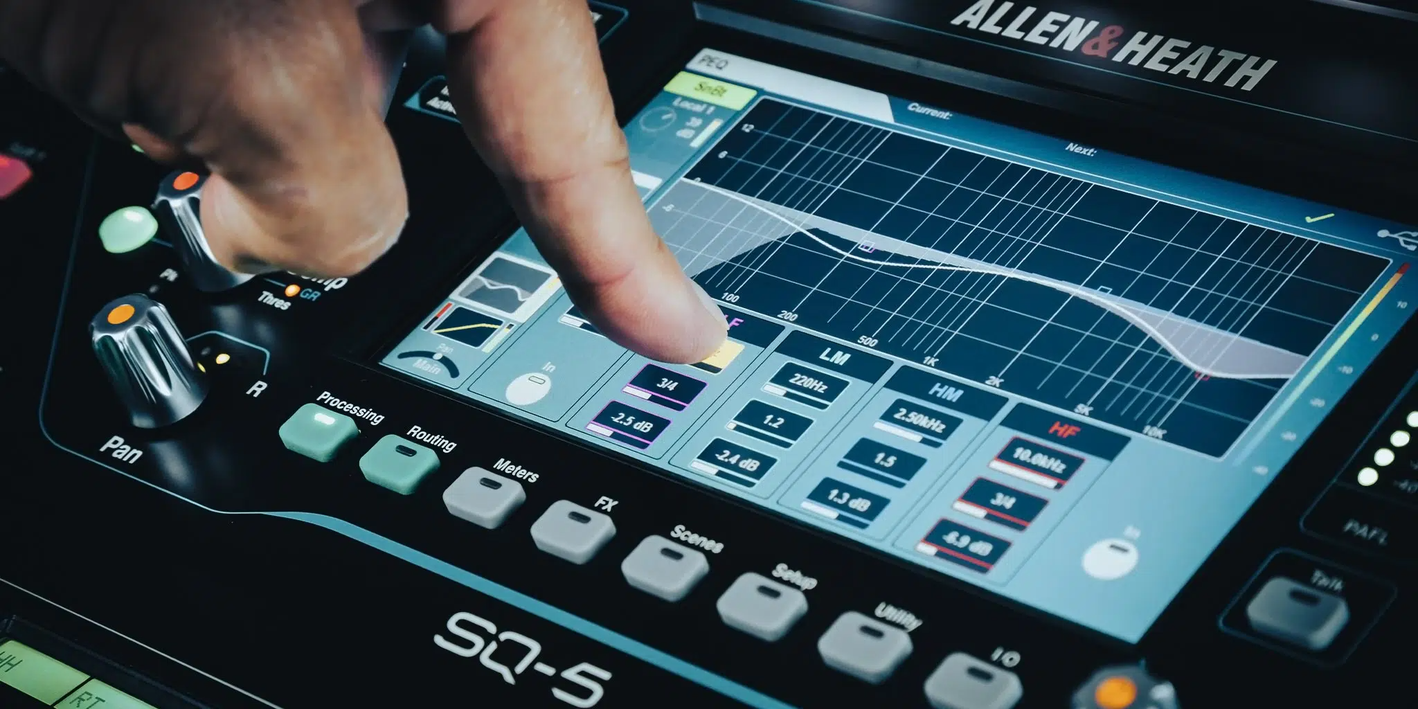 Allen & Heath SQ5 Digital Mixing Console