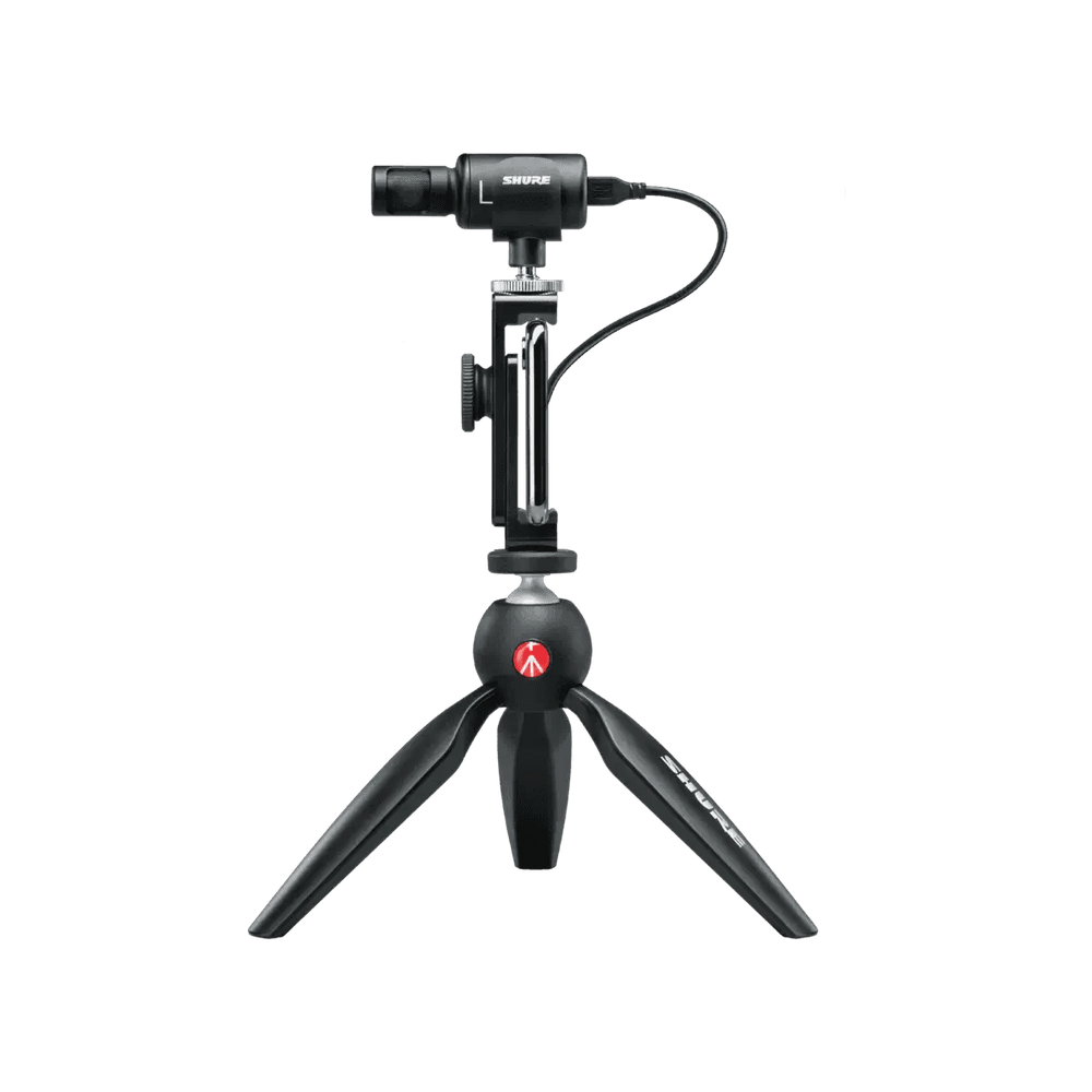 Shure MV88+ Video Kit, Stereo Condenser Microphone