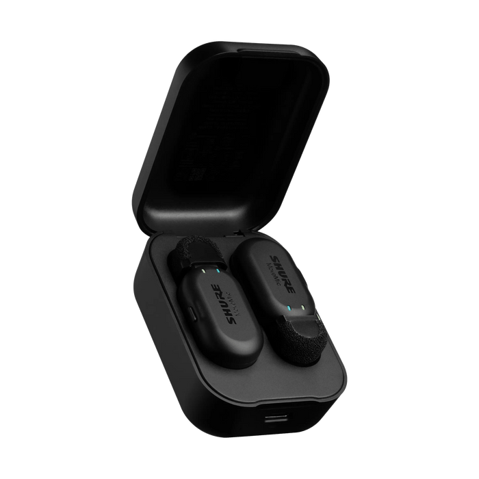 Shure MoveMic TWO, Two-Channel Wireless Lavalier Microphones