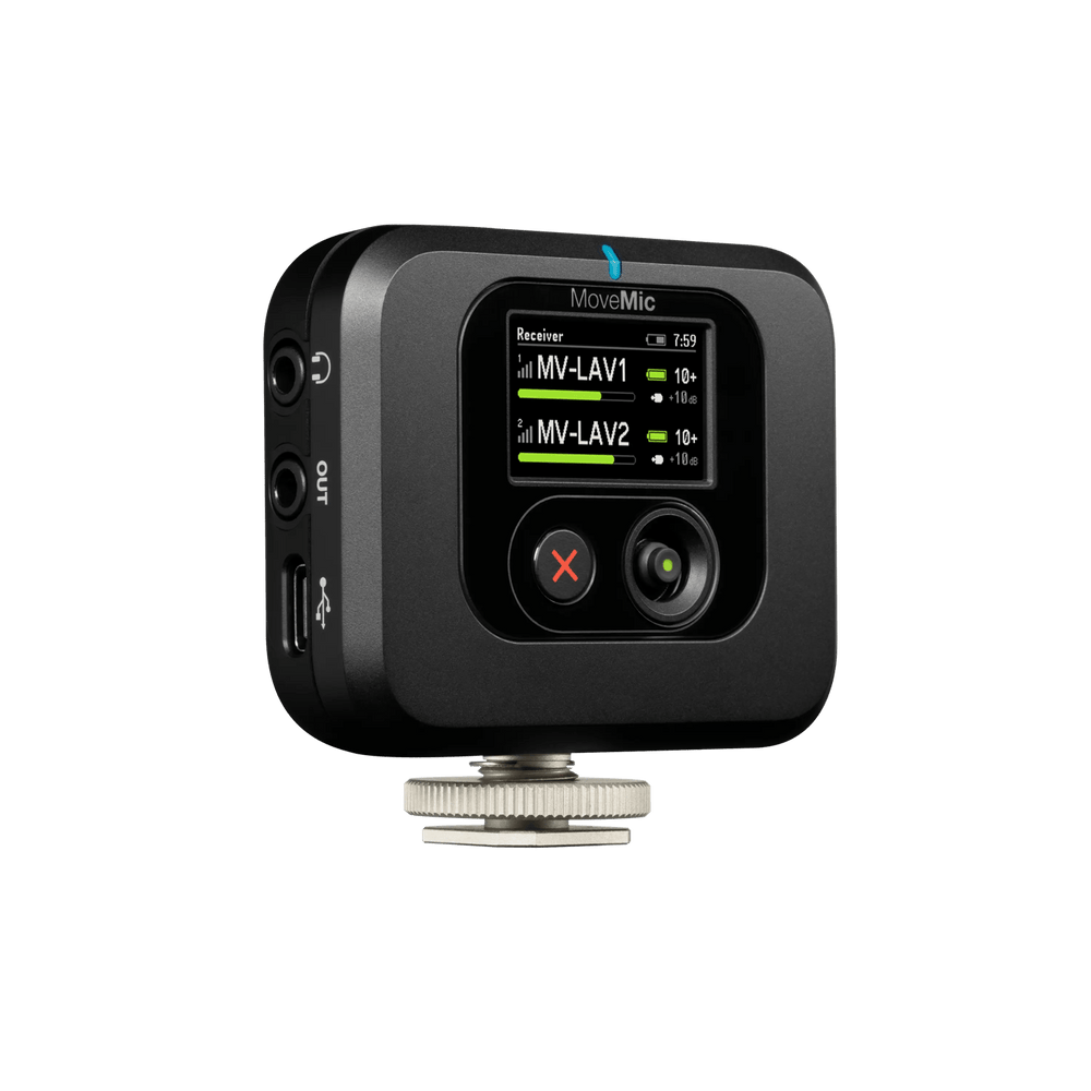 Shure Movemic Receiver, Wireless Receiver For MoveMic