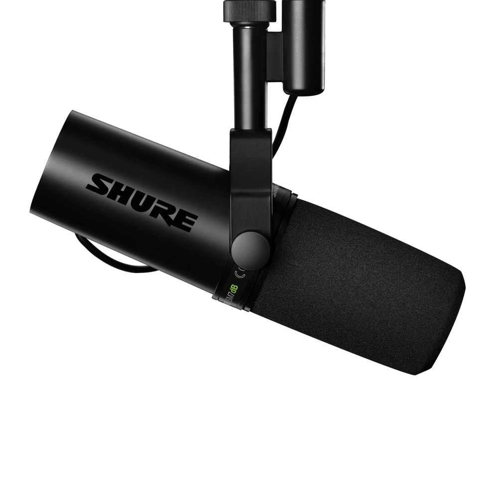 Shure 7dB, Dynamic Vocal Microphone With Built-in Preamp