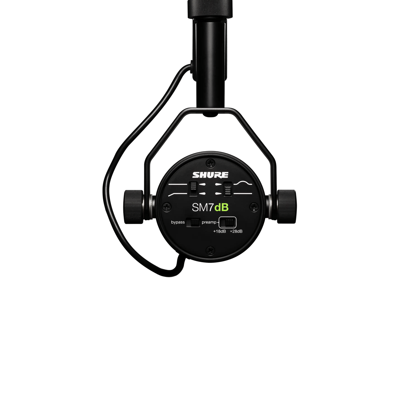 Shure 7dB, Dynamic Vocal Microphone With Built-in Preamp