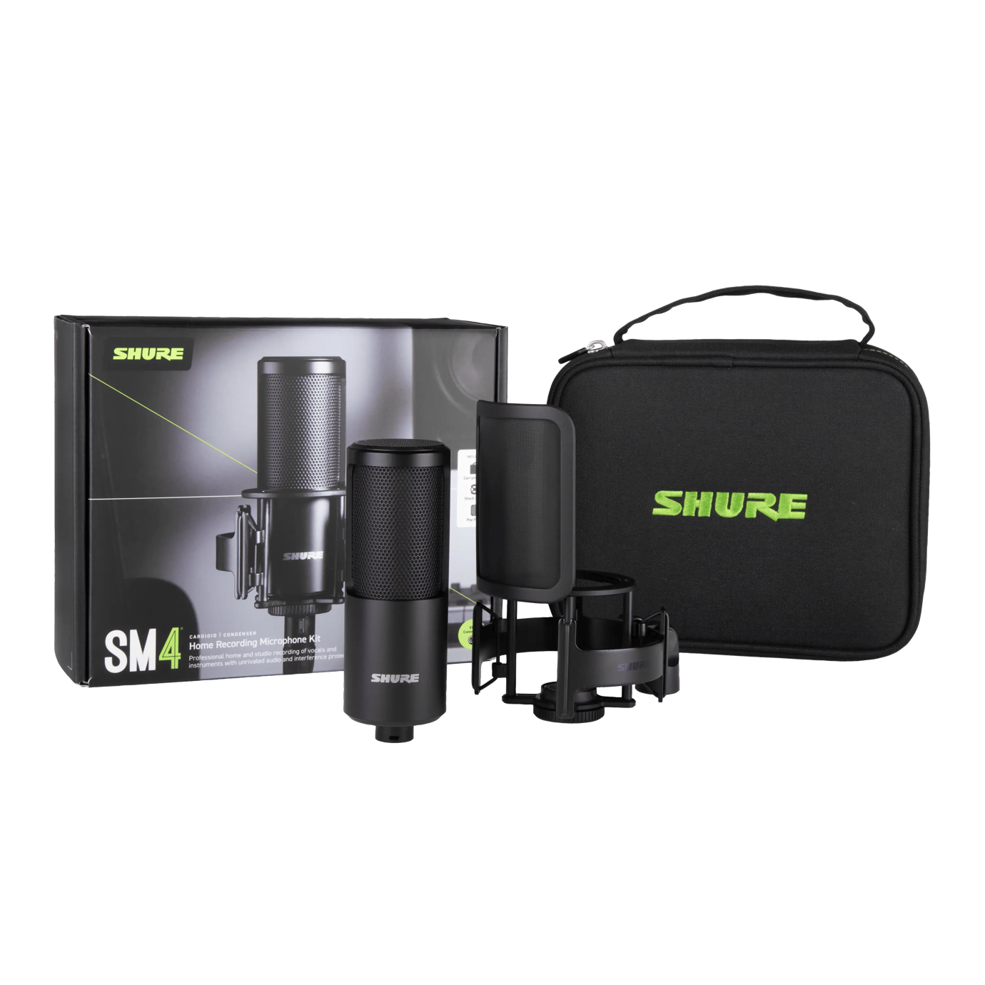 Shure SM4 KIT Home Recording Microphone