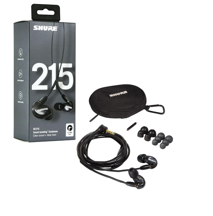 Shure SE215 PRO, Professional sound Isolating Earphones
