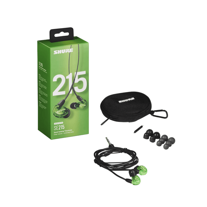 Shure SE215 PRO, Professional sound Isolating Earphones