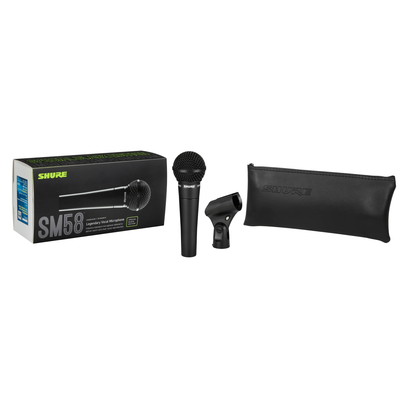 Shure SM58-LC Cardioid Vocal Microphone without Cable