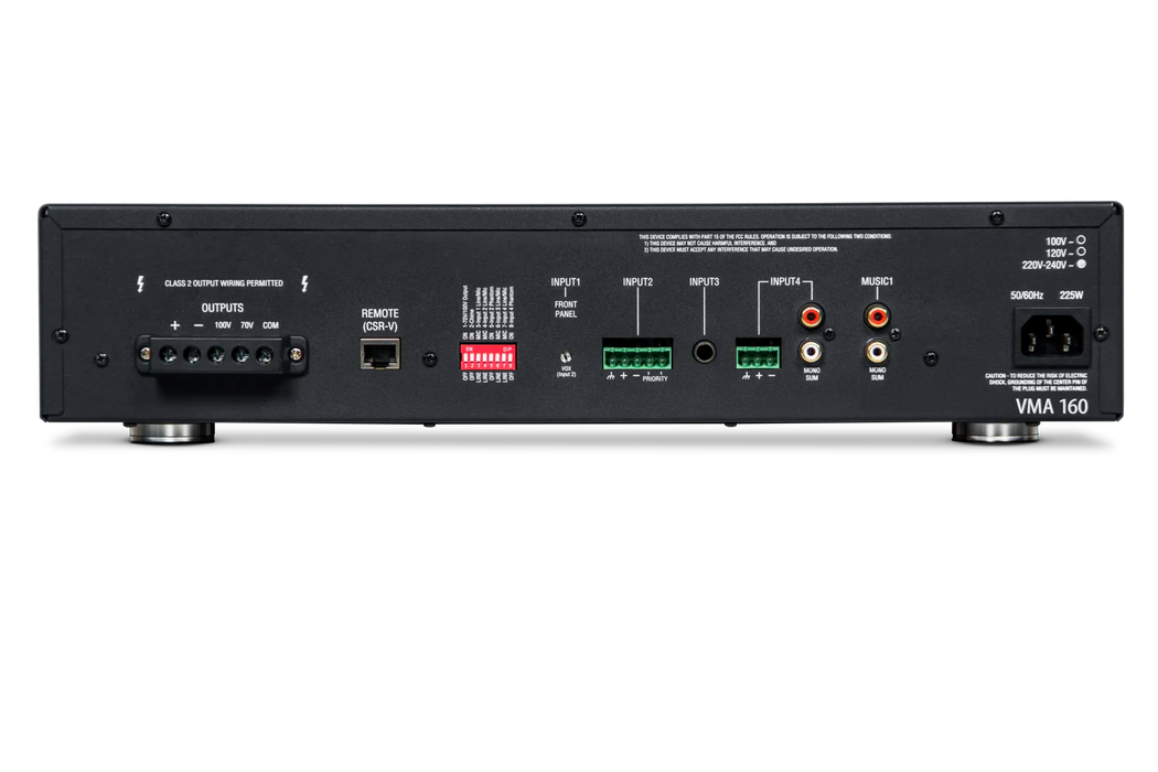 JBL VMA 160 1X60W MIXER AMP 230-240V