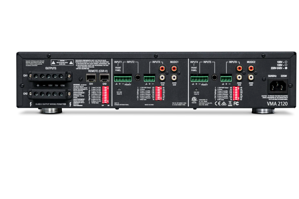JBL VMA 2120 2X120W MIXER AMP 230-240V