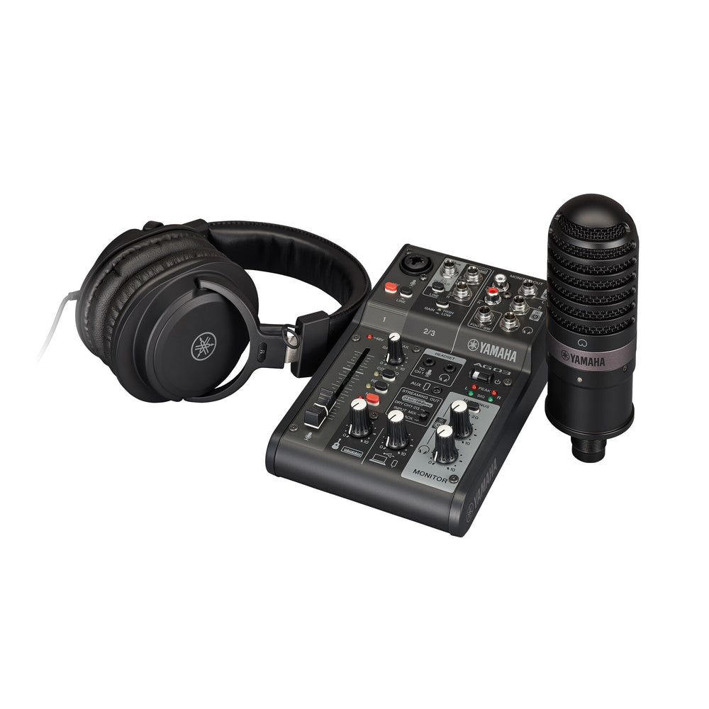 Yamaha AG03MK2 LSPKLive Streaming Pack