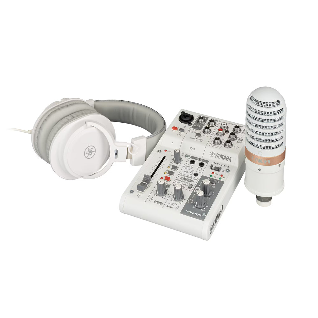 Yamaha AG03MK2 LSPKLive Streaming Pack