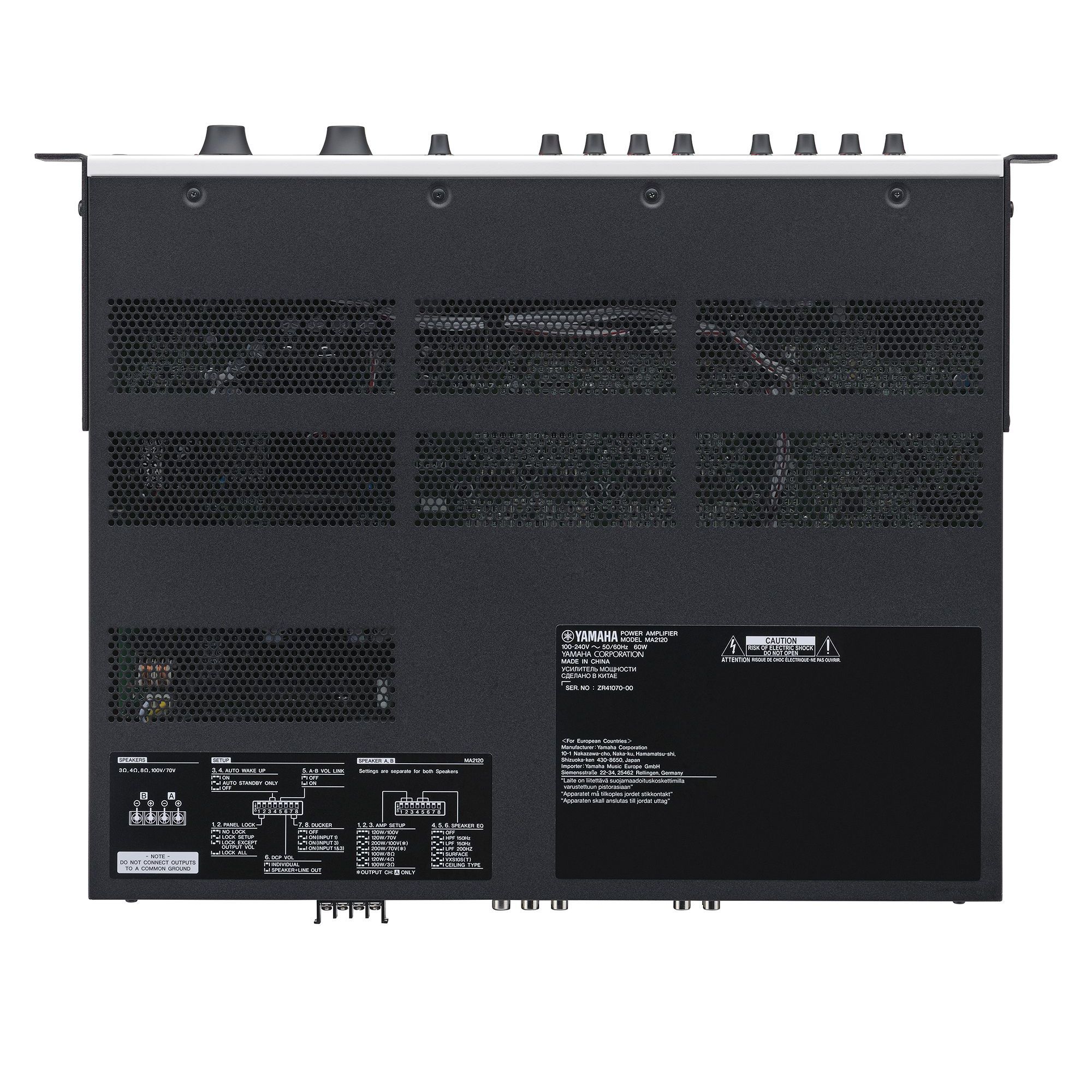 Yamaha MA2120 Power Amplifiers