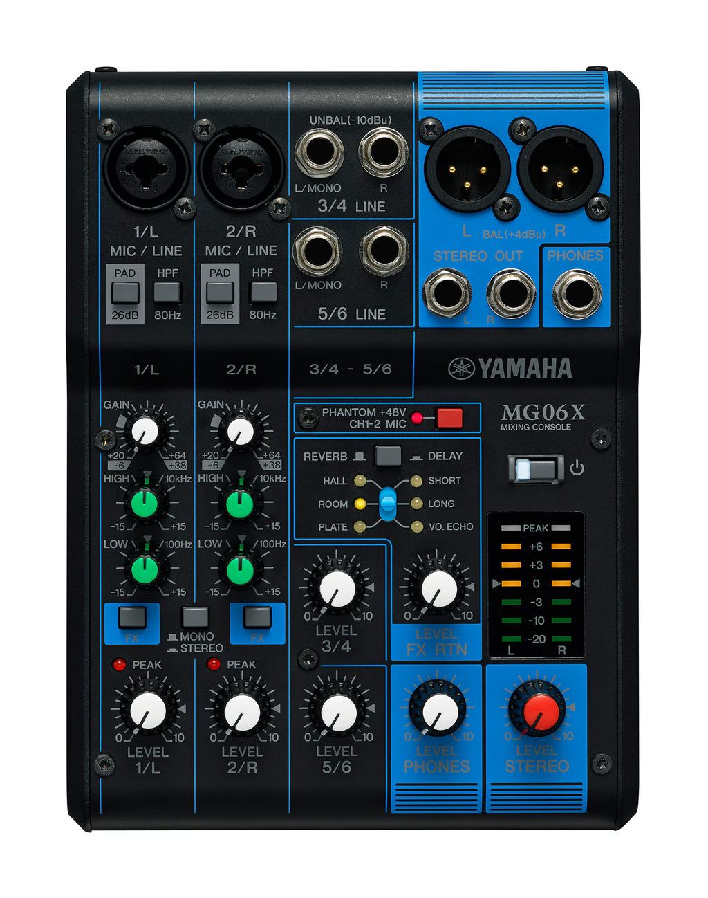 Yamaha MG06X Analog Mixing Console