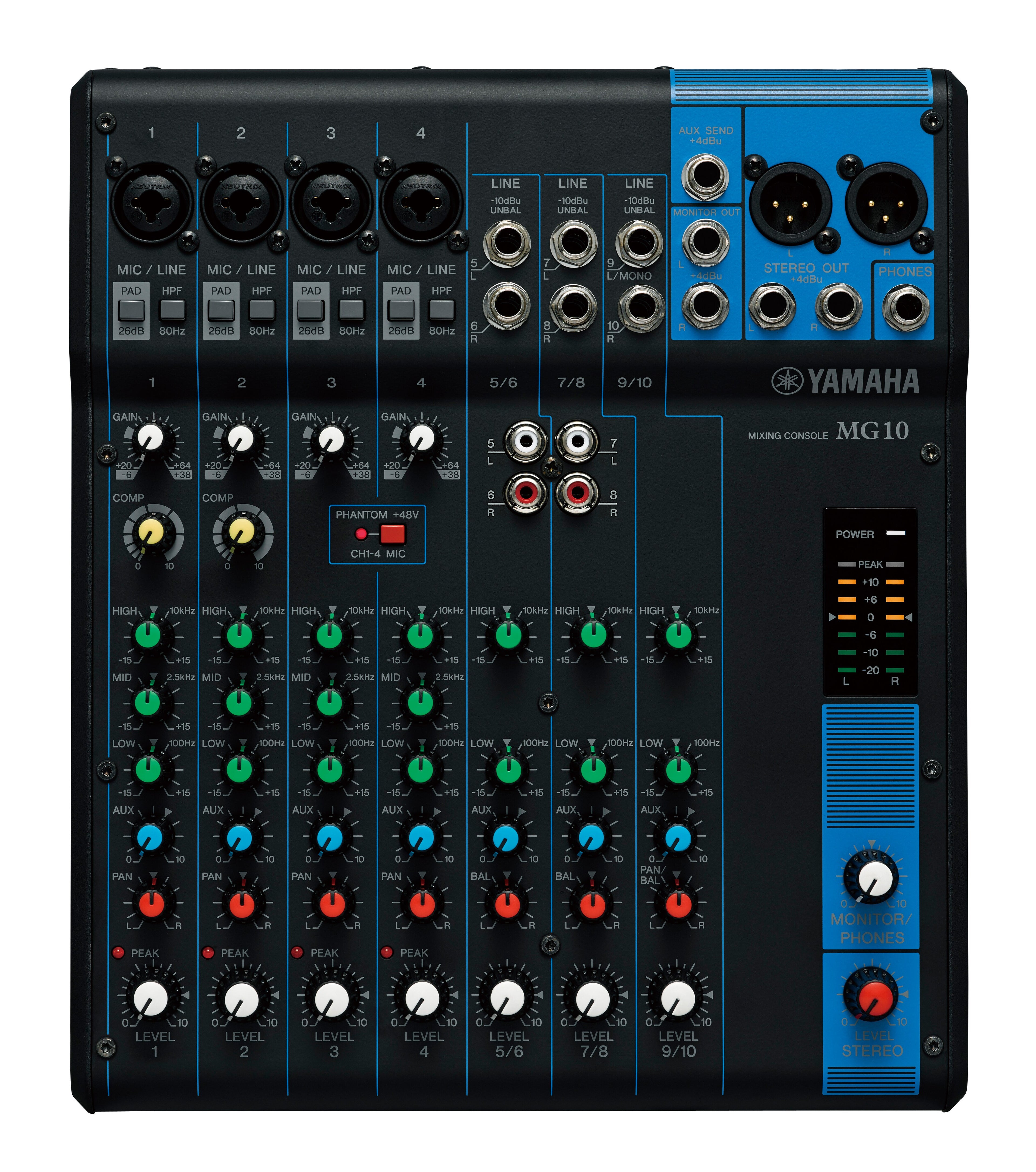 Yamaha MG10 Analog Mixing Console