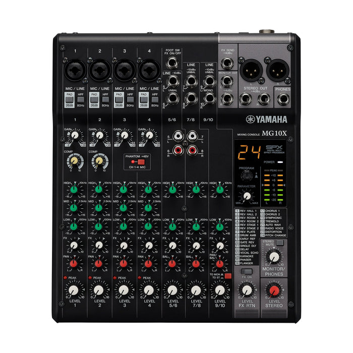 Yamaha MG10X Analog Mixing Console