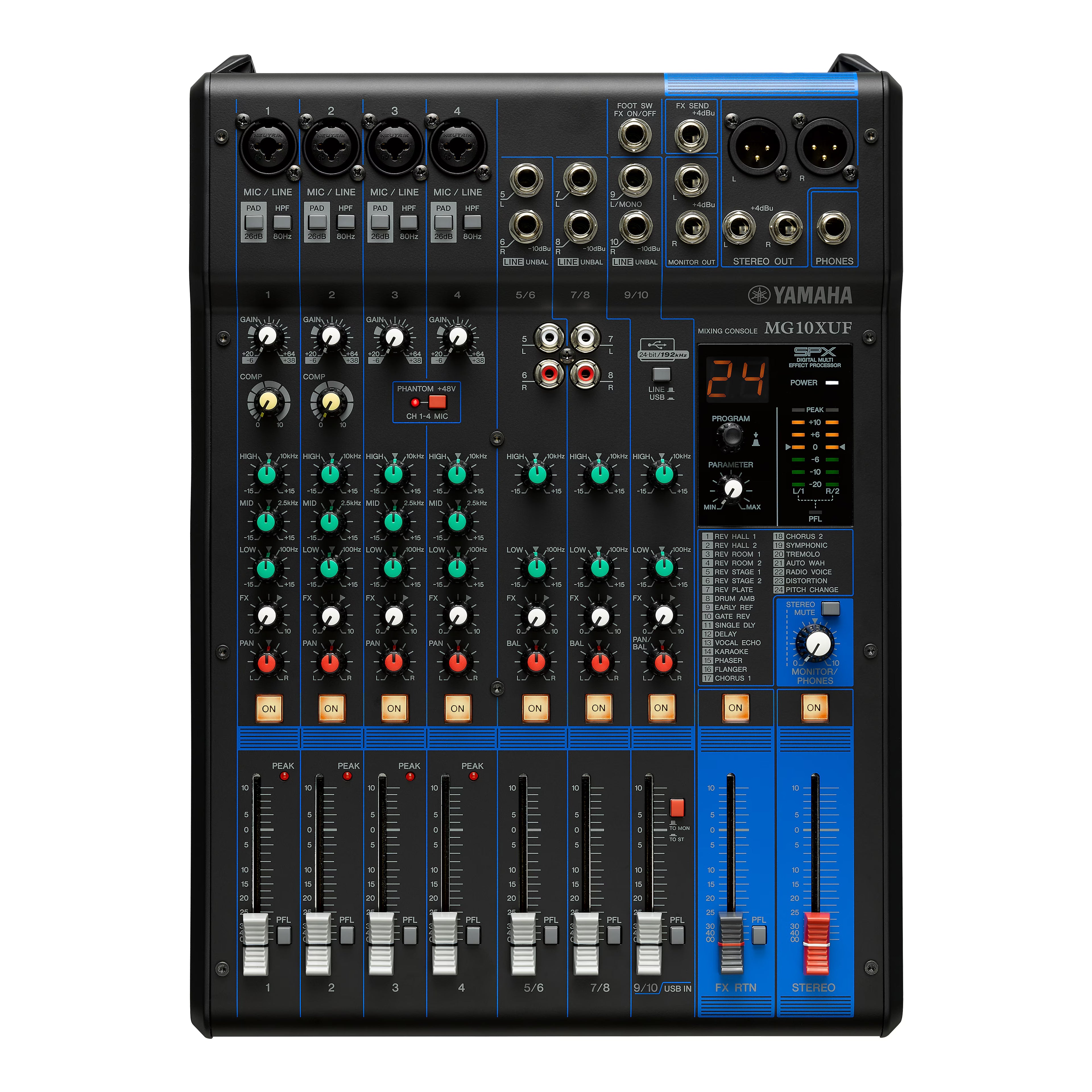 Yamaha MG10XUF Analog Mixing Console