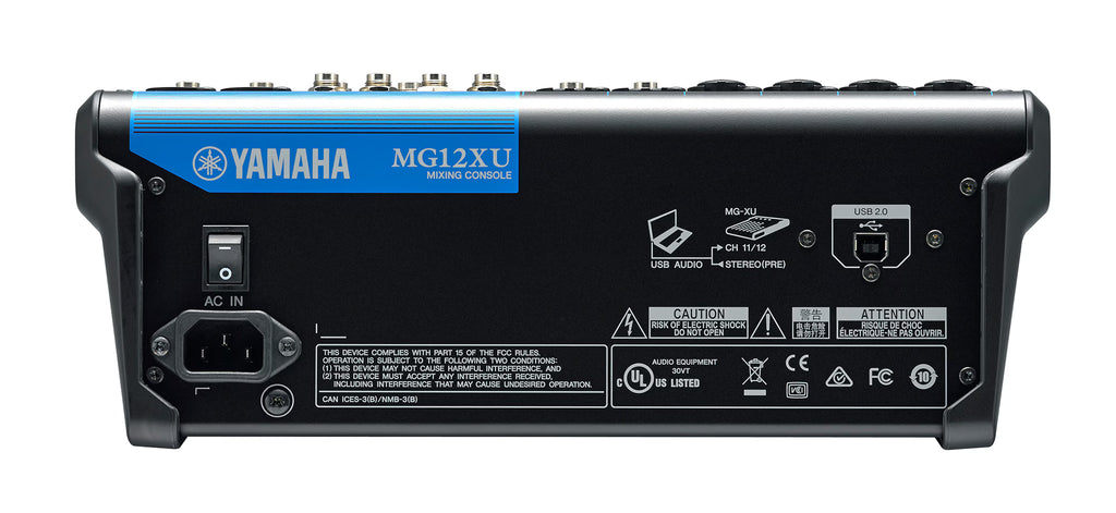 Yamaha MG12XU Analog Mixing Console