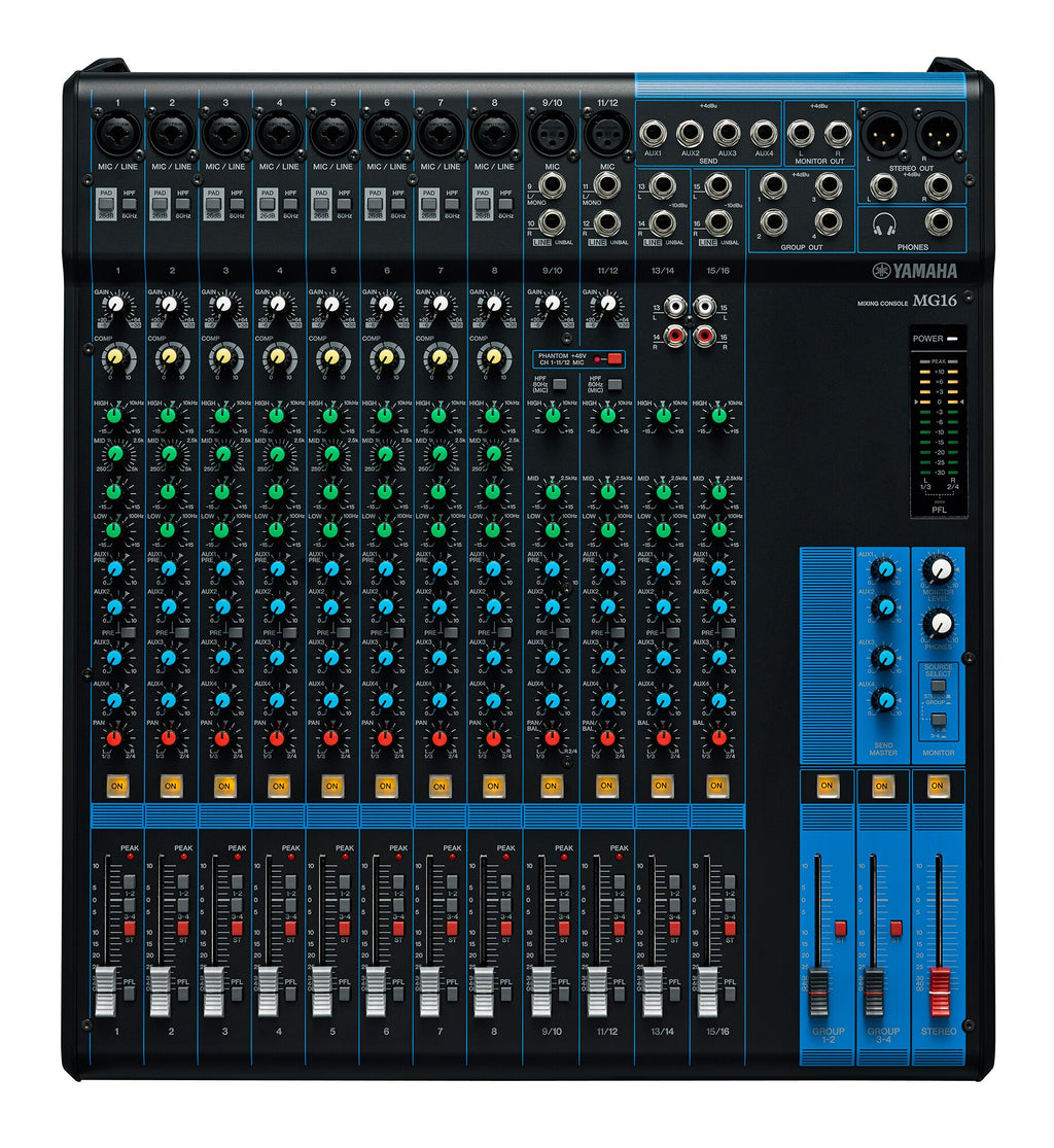 Yamaha MG16 Analog Mixing Console