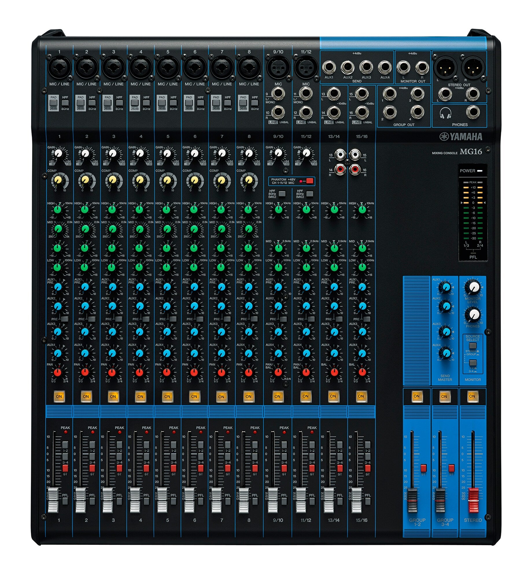 Yamaha MG16 Analog Mixing Console