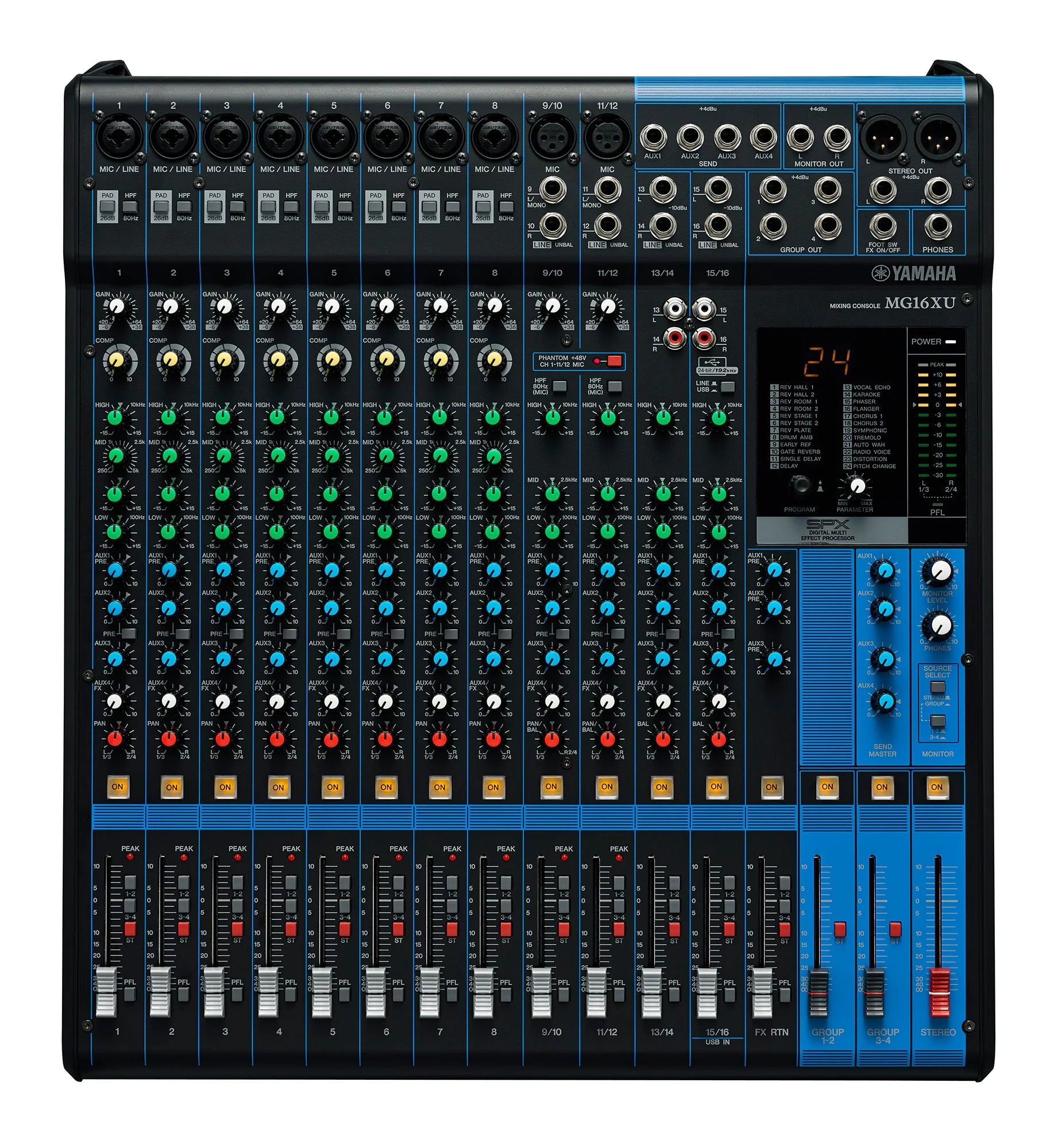 Yamaha MG16XU Analog Mixing Console